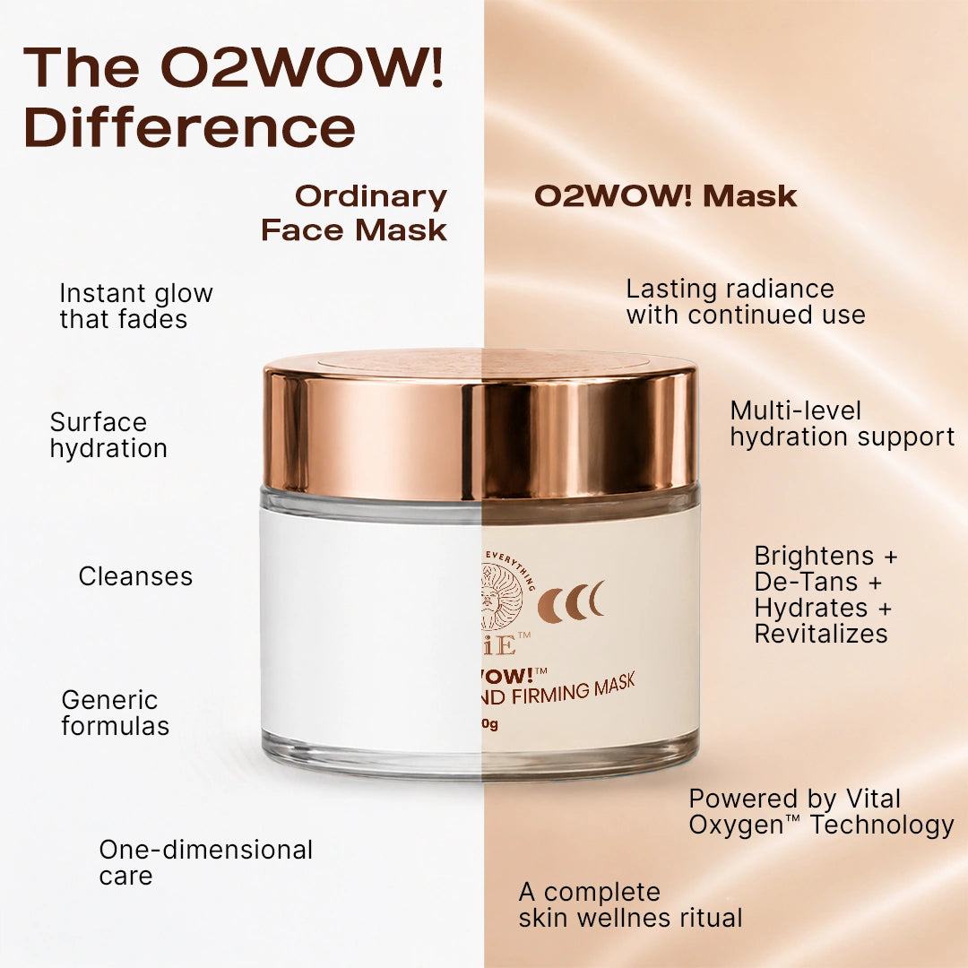 O2WOW! Oxygenating & Firming Mask | Detan & Skin Brightening