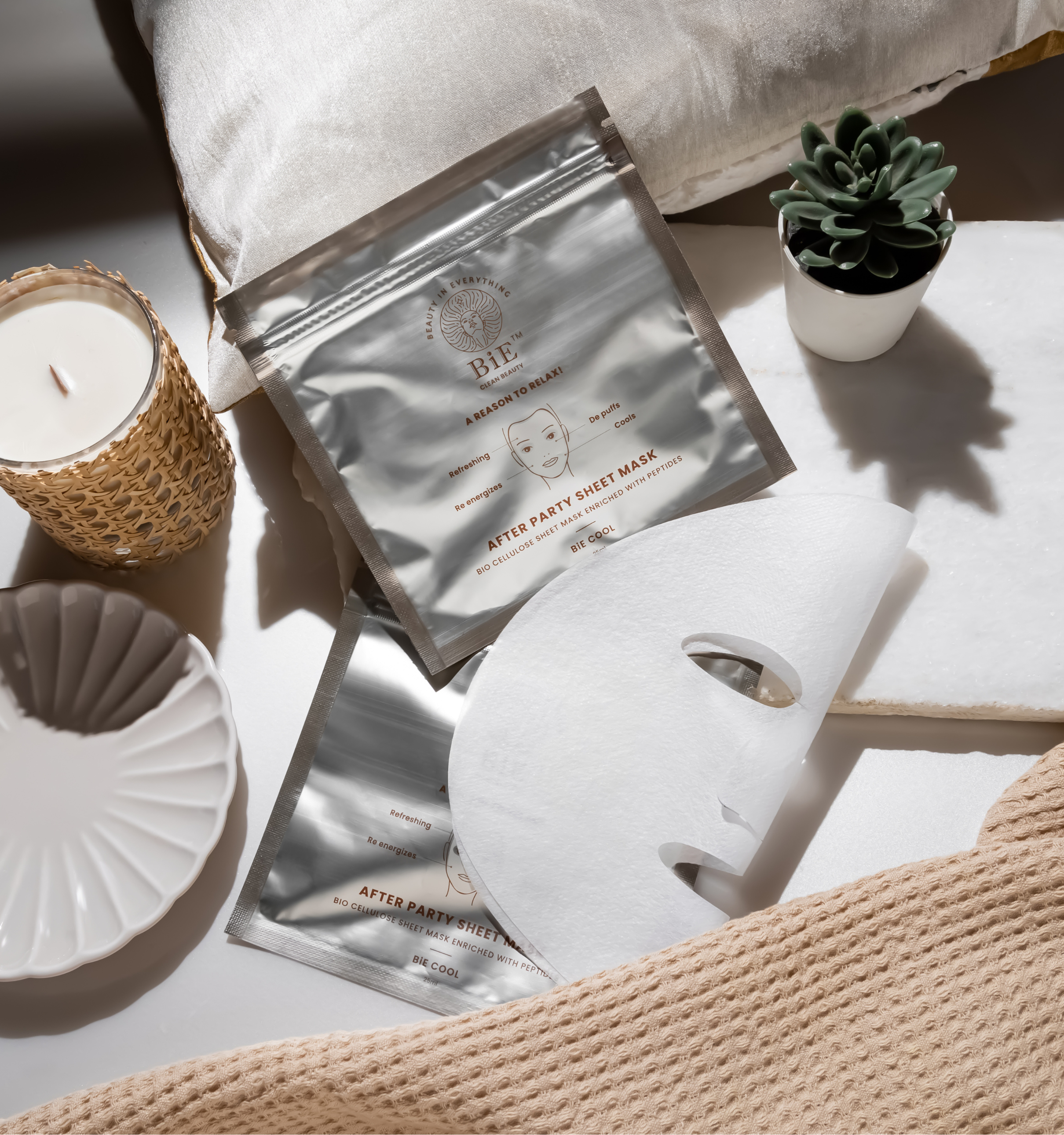 Free Complimentary Multi-Peptide Sheet Mask