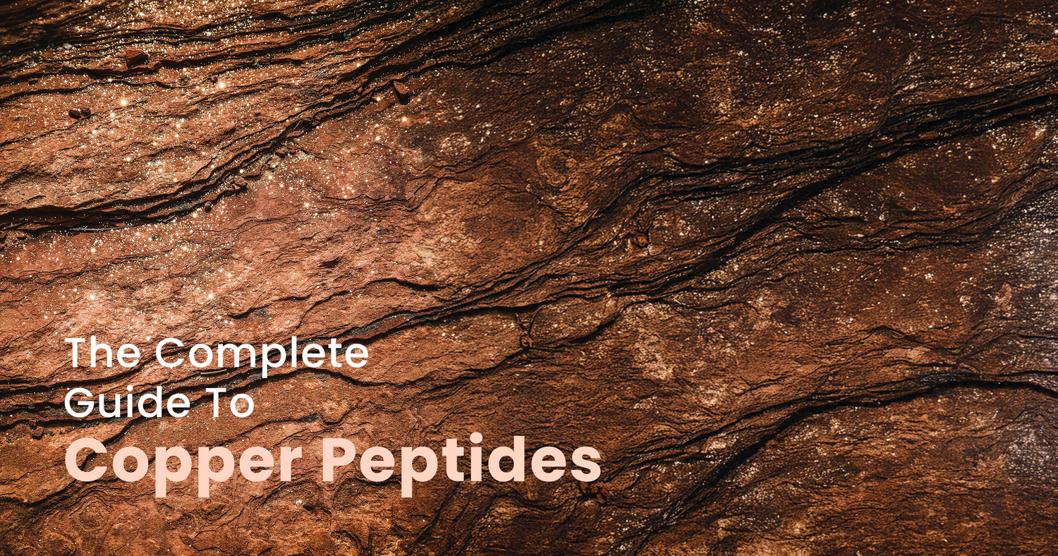 Copper peptides for skin