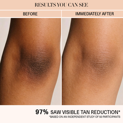tanning before and after pictures​