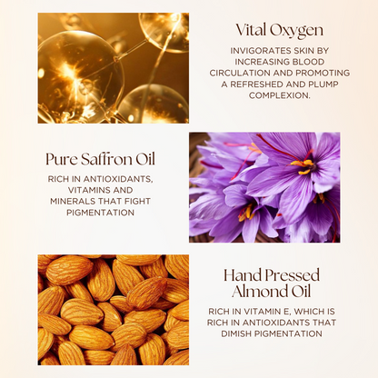 rich in antioxidants​,
saffron oil benefits​,
almond oil benefits