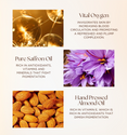  rich in antioxidants​,
saffron oil benefits​,
almond oil benefits 