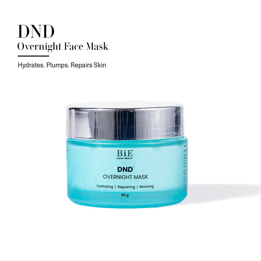 Overnight face mask