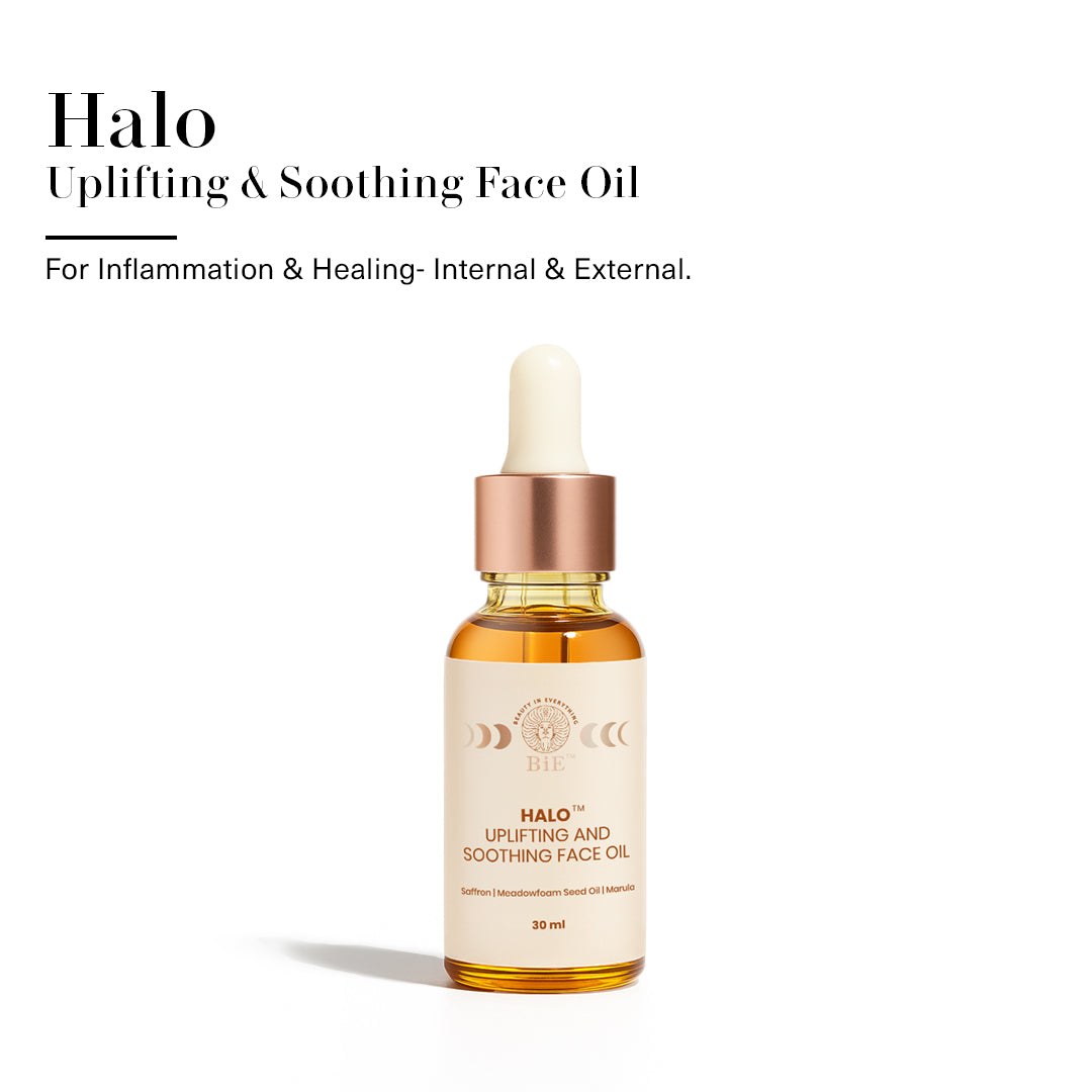 safrron oil for face and night skin care routine