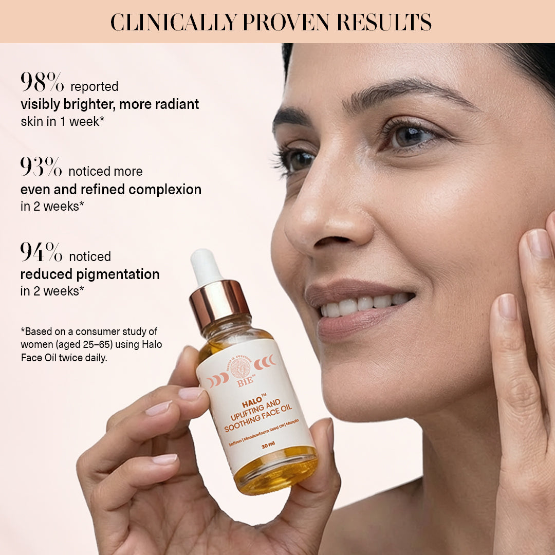 face oil for pigmentation and night skin care routine