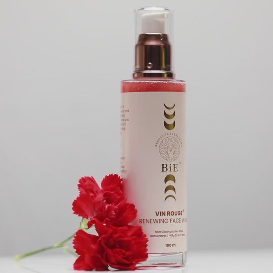 red wine face wash​